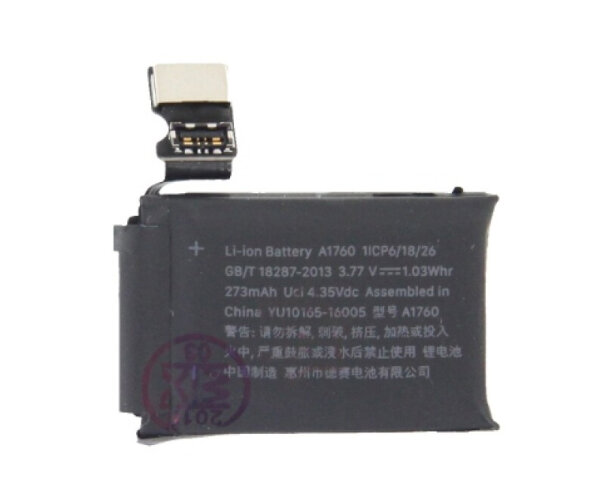 Ersatzakku Akku Batterie 273 mAh für Apple Watch Series 2 38mm