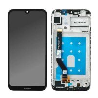 Huawei Y7 2019 LCD Display Touchscreen Bildschirm Rahmen...