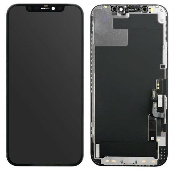 LCD TFT InCell Display Touchscreen Bildschirm Schwarz für iPhone 12 / 12 Pro 