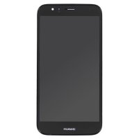 Huawei Ascend G7 Plus LCD Display Touchscreen Touch Glas mit Rahmen Schwarz
