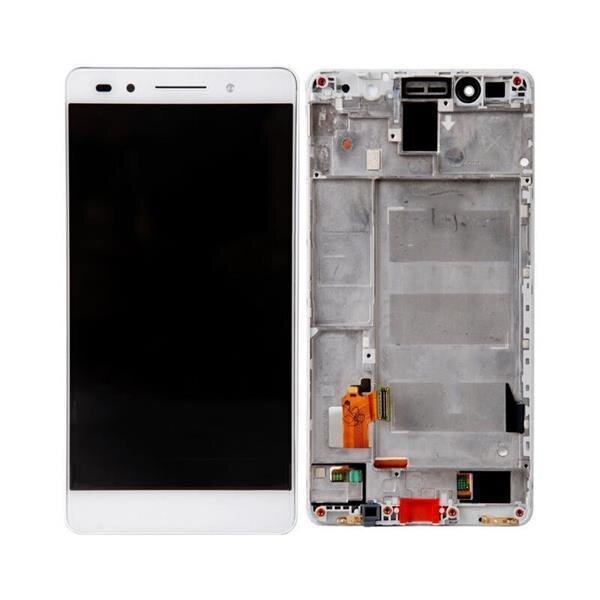 Huawei Honor 7 LCD Display Touchscreen Bildschirm Rahmen Weiß