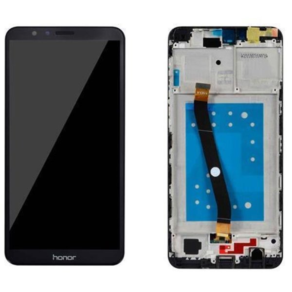 Huawei Honor 7X LCD Display Touchscreen Bildschirm Rahmen Schwarz