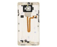Huawei Mate S Akkudeckel Backcover Batterie Deckel Silber-Weiß