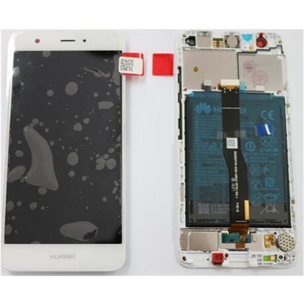 Huawei Nova LCD Display Touchscreen Bildschirm Rahmen & Akku Weiß