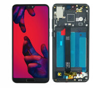 Huawei P20 LCD Display Touchscreen Bildschirm Rahmen Schwarz