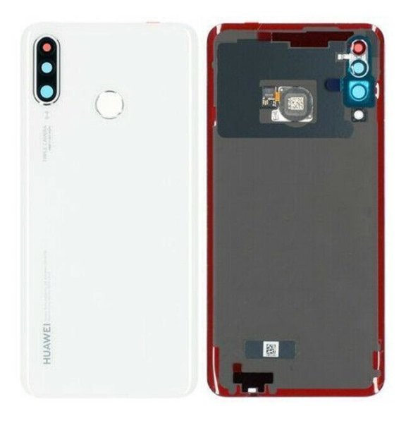 Huawei P30 Lite / P30 Lite (New Edition) Akkudeckel Backcover Batterie Deckel Pearl Weiß