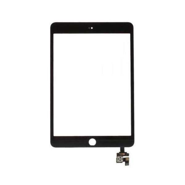 Touchscreen mit IC-Chip & Klebestreifen Schwarz für iPad Mini 3