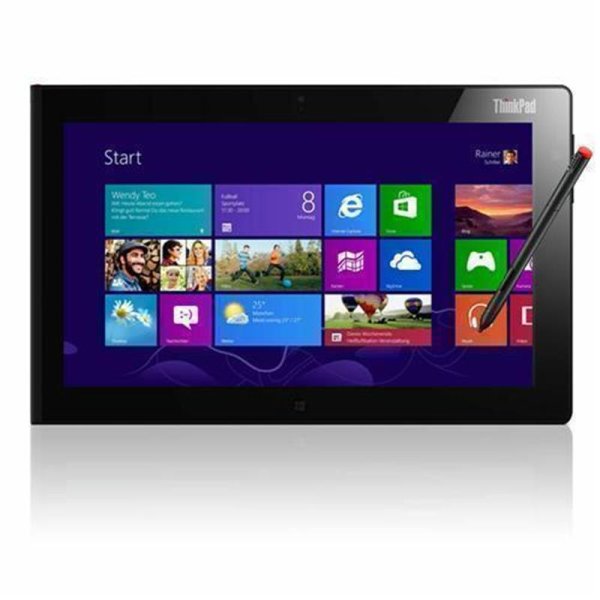 Lenovo ThinkPad Tablet 2 64GB / 32GB 10,1" Windows 10 Schwarz für Home Office