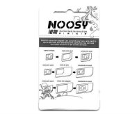Noosy Micro Nano SIM Adapter Auswurf Nadel Karten Samsung Apple HTC Sony 4in1