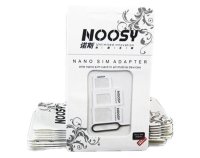 Noosy Micro Nano SIM Adapter Auswurf Nadel Karten Samsung Apple HTC Sony 4in1