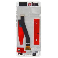 Huawei P10 LCD Display Touchscreen Bildschirm Rahmen Weiß