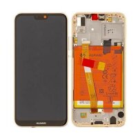 Huawei P20 Lite LCD Display Touchscreen Akku Rahmen Pink...
