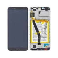 Huawei Y6 2018 ATU LX3 L11 LCD Display Touchscreen Rahmen...