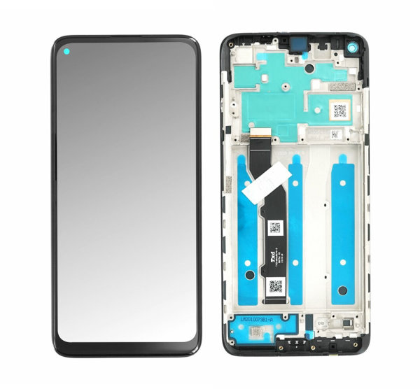 Motorola Moto G9 Plus XT2087 LCD Display Touchscreen Bildschirm mit Rahmen Schwarz