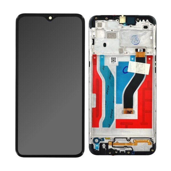 Samsung Galaxy A10s A107F LCD Display Touchscreen Bildschirm Rahmen Schwarz