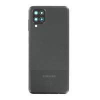 Samsung Galaxy A12 A125F Akkudeckel Backcover Batterie Deckel Schwarz