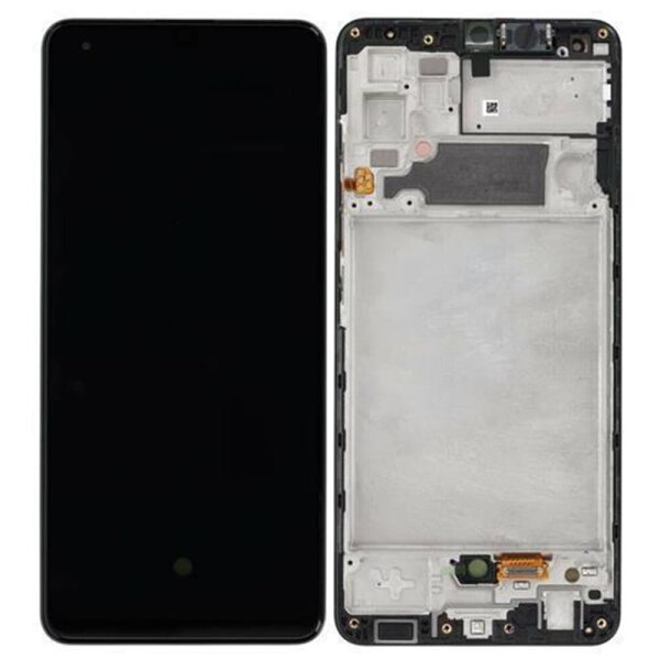 Samsung Galaxy A32 4G A325F AMOLED Display Touchscreen Bildschirm Rahmen Schwarz