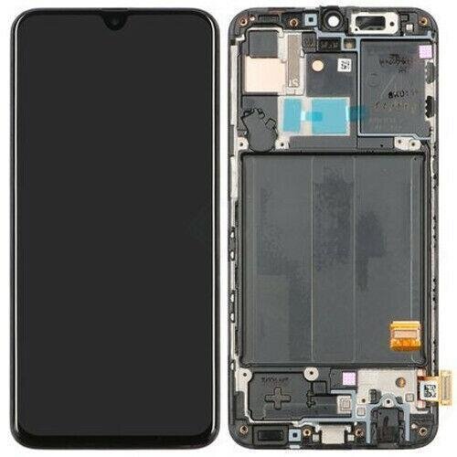 Samsung Galaxy A40 A405F AMOLED Display Touchscreen Bildschirm Rahmen Schwarz