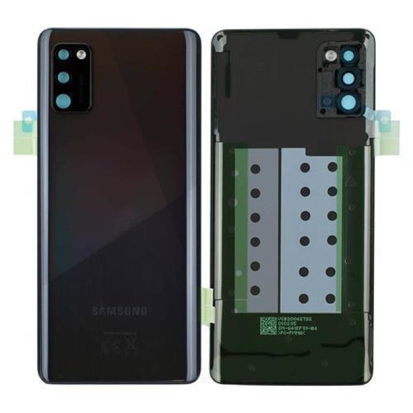 Samsung Galaxy A41 A415F Akkudeckel Backcover Batterie Deckel Prism Schwarz