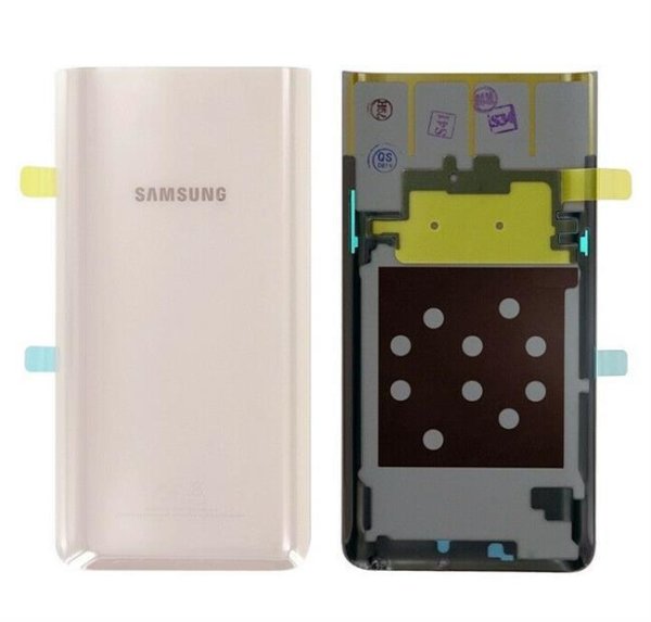Samsung Galaxy A80 A805F Akkudeckel Backcover Batterie Deckel Gold