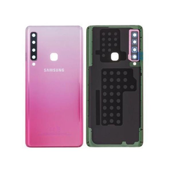 Samsung Galaxy A9 2018 A920F DUOS Akkudeckel Backcover Batterie Deckel Pink