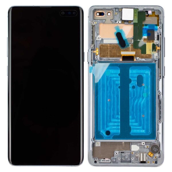 Samsung Galaxy S10 5G G977B Amoled Display Touchscreen Bildschirm Rahmen Majestic Schwarz