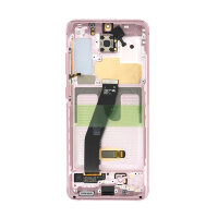 Samsung Galaxy S20 G980F /G981B AMOLED Display Touchscreen Bildschirm Rahmen Cloud Pink