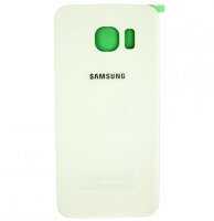 Samsung Galaxy S6 G920F Akkudeckel Backcover Batterie Deckel Pearl Weiß