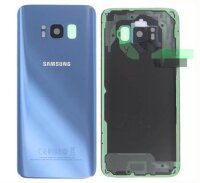 Samsung S8 G950F Akkudeckel Batterie Deckel Backcover Blau