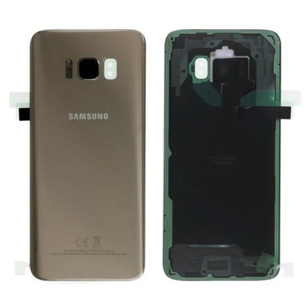 Samsung Galaxy S8 G950F Akkudeckel Backcover Batterie Deckel Gold