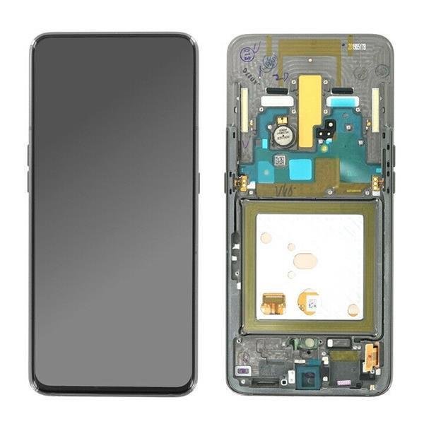 Samsung Galaxy A80 A805F Amoled Display Touchscreen Bildschirm  Rahmen Schwarz