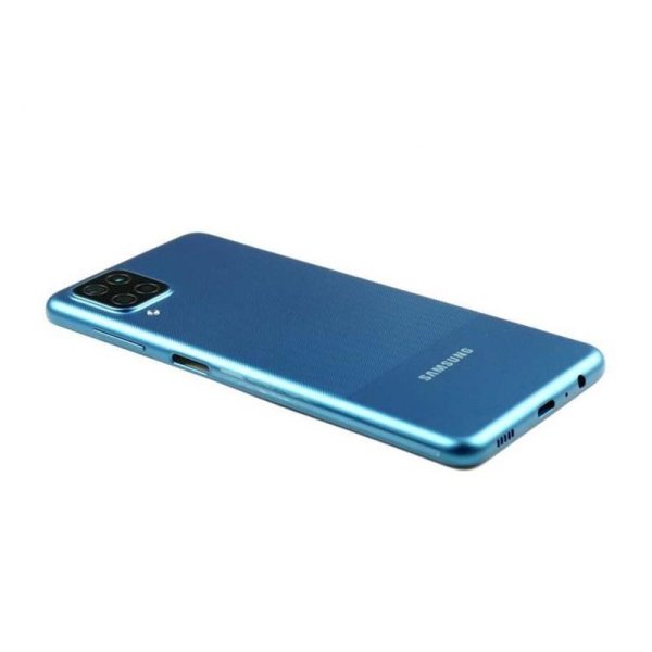 Samsung Galaxy A12 A125F Akkudeckel Backcover Batterie Deckel Blau - OEM