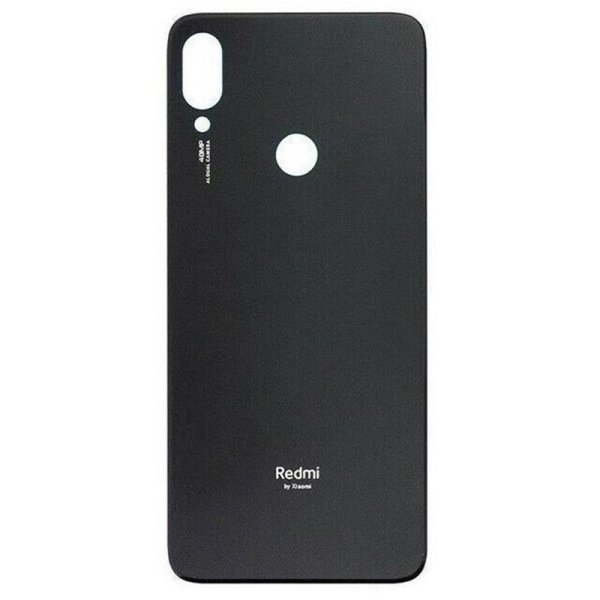 Für Xiaomi Redmi Note 7 Akkudeckel Backcover Rückseite Abdeckung Schwarz