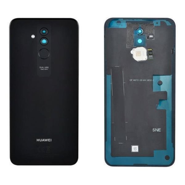 Huawei Mate 20 Lite Akkudeckel Backcover Batterie Deckel Schwarz