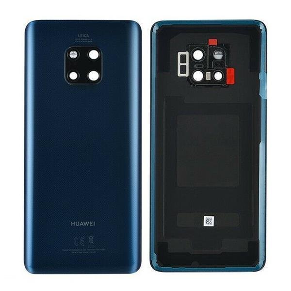 Huawei Mate 20 Pro Akkudeckel Backcover Batterie Deckel Kameralinse Midnight Blau