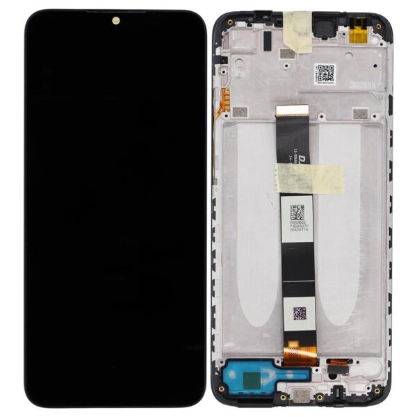Xiaomi Redmi 10A /9A /9C /9AT LCD Display Touchscreen Bildschirm Rahmen Schwarz