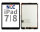 NCC Prime Touchscreen Displayglas Klebestreifen Schwarz für iPad 7 2019 & iPad 8 2020