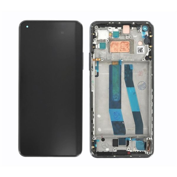 Xiaomi Mi 11 Lite 5G OLED Display Touchscreen Bildschirm Rahmen Schwarz