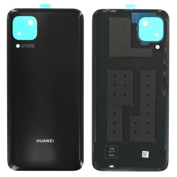 Huawei P40 Lite JNY-L21A Akkudeckel Backcover Midnight Schwarz
