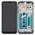 Motorola One Macro XT2016 LCD Display Touchscreen Bildschirm Rahmen Space Blau