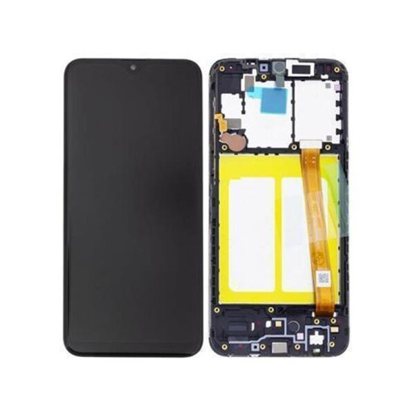 Samsung Galaxy A20e A202F LCD Display Touchscreen Bildschirm mit Rahmen Schwarz