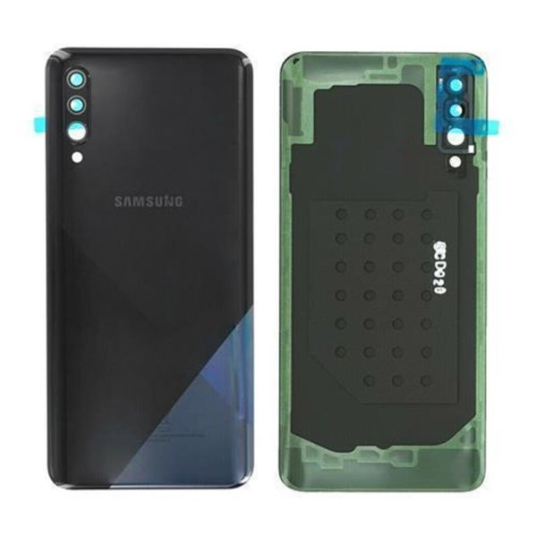 Samsung Galaxy A30s A307F Akkudeckel Backcover Batterie Deckel Prism Crush Schwarz