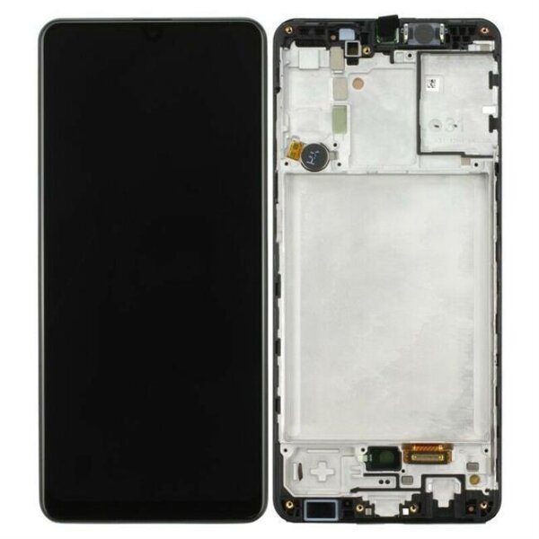 Samsung Galaxy A31 A315F AMOLED Display Touchscreen Bildschirm Rahmen Schwarz
