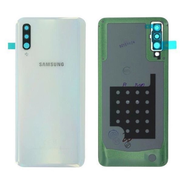 Samsung Galaxy A50 A505F Akkudeckel Betterie Deckel Backcover Weiß