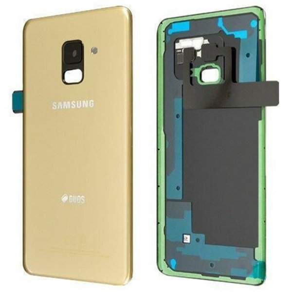 Original Samsung Galaxy A8 A530F 2018 (DUOS) Akkudeckel Deckel Backcover Gold