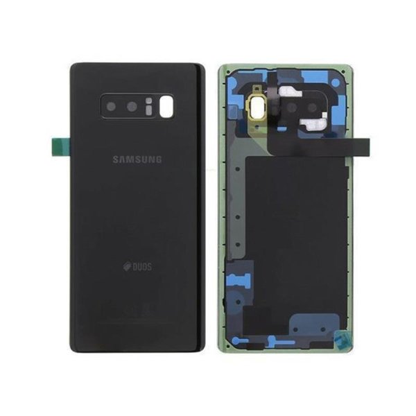 Samsung Note 8 N950F (DUOS) Akkudeckel Backcover Batterie Deckel Schwarz