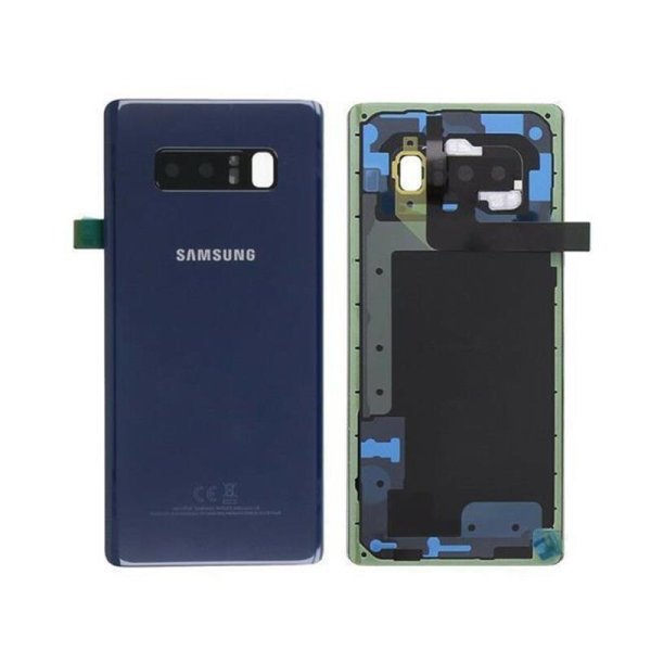 Samsung Note 8 N950F Akkudeckel Backcover Batterie Deckel Blau