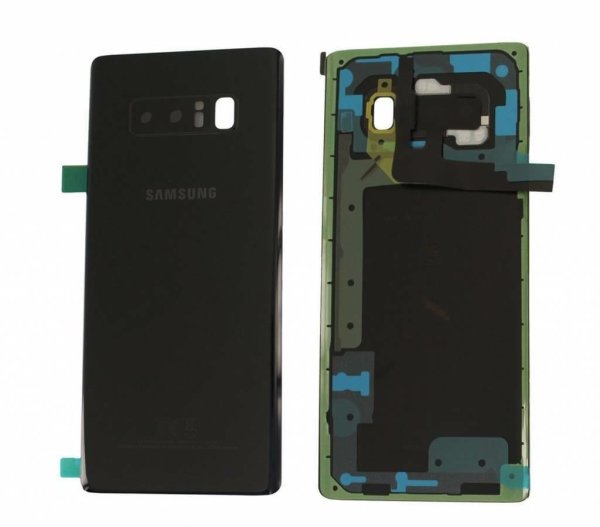 Samsung Note 8 N950F Akkudeckel Backcover Batterie Deckel Schwarz