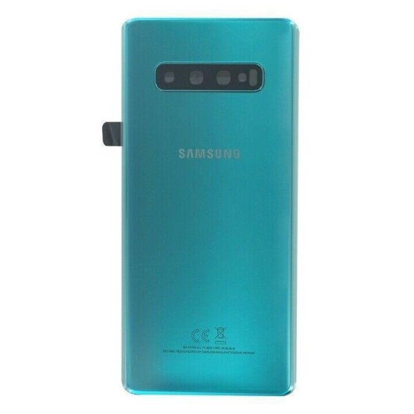 Samsung Galaxy S10 Plus S10+ G975F Akkudeckel Backcover Battery Cover Prism Grün