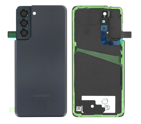 Samsung Galaxy S21 G991B Akkudeckel Backcover Batterie Deckel Grau